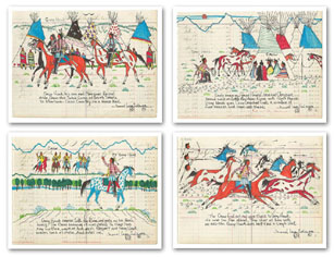 Gray Hawk's Horse Raid - by Daniel Lonsoldier