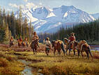 A Cautious Encounter - by Martin Grelle