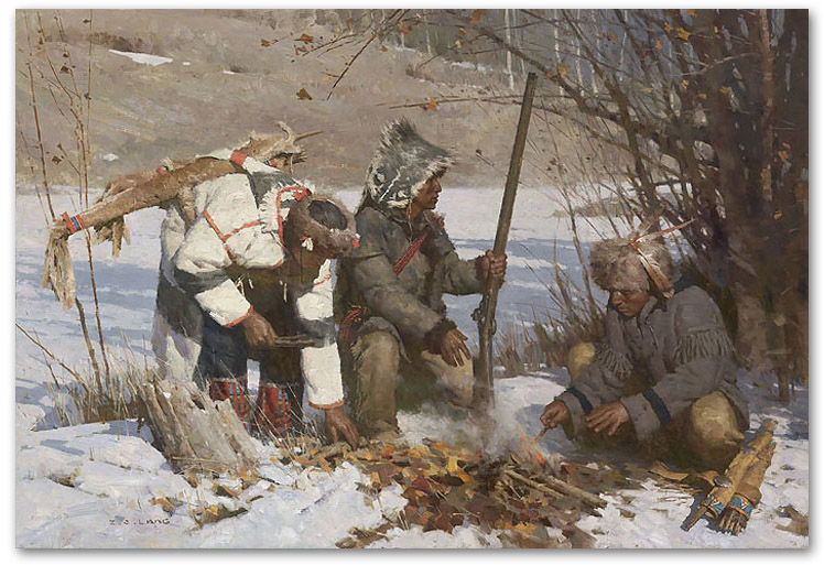 Assiniboine Hunters