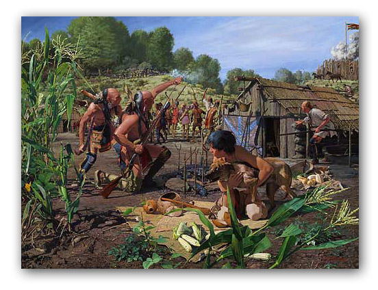 August 8th 1790: Engaging the Shawnee Village