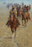 Bringing in the Mares - by Jim Rey