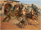The Burro and the Bad Men