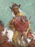 Cheyenne Red Shield - by Howard Terpning