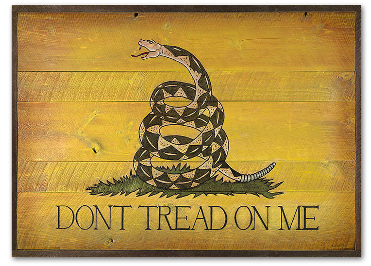 Don't Tread on Me: Barn Door