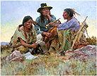 Found on the Field of Battle - by Howard Terpning