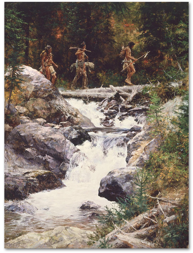 Foot Soldiers - by Howard Terpning