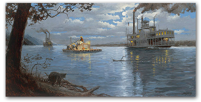 Huckleberry Finn - by Andy Thomas