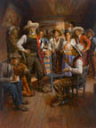 Judge Roy Bean & His Court - by Andy Thomas