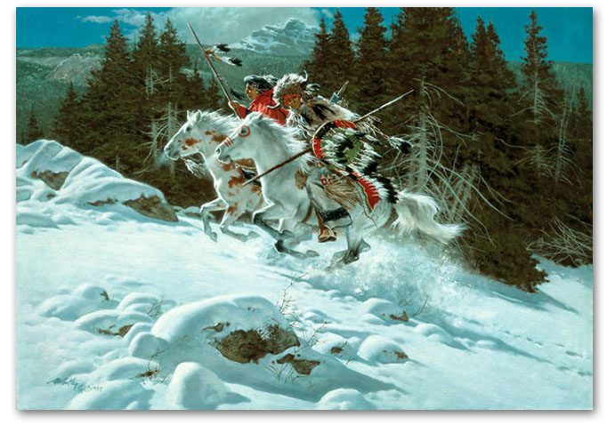 In the Land of the Winter Hawk - by Frank McCarthy