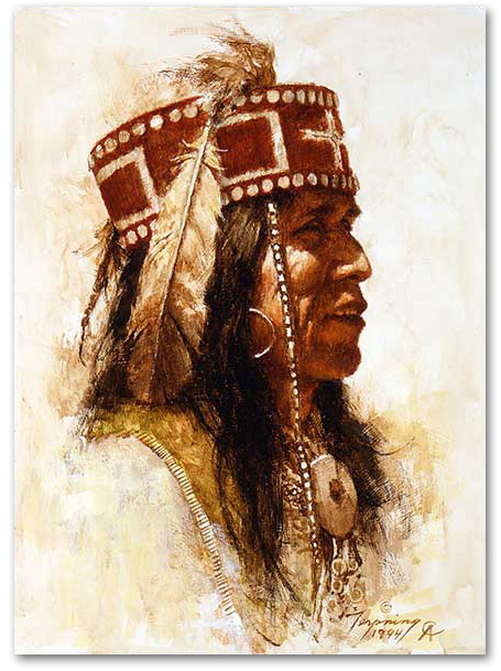 Mescalero Apache - by Howard Terpning