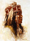 Mescalero Apache - by Howard Terpning