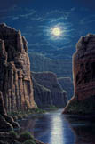 Moonlit Pass - by R. W. Hedge