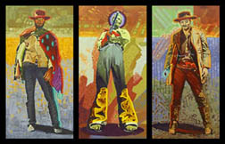 Neon Gunslingers - by Michael Blessing