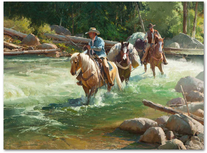 River Runners - by Bill Anton