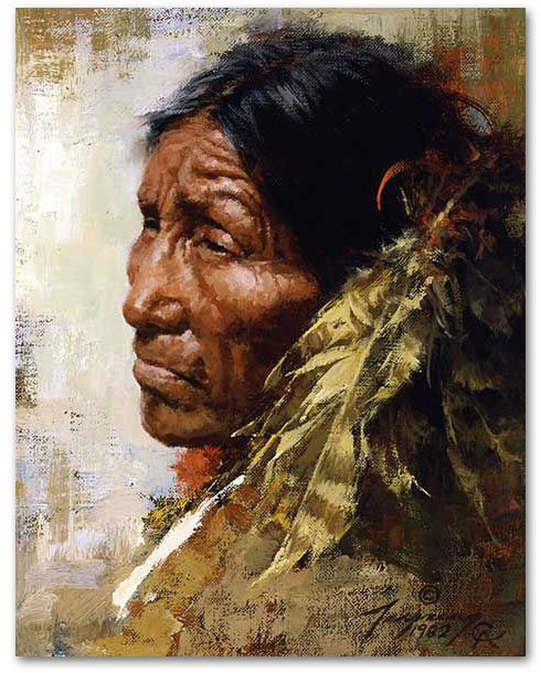 The Skeptic - by Howard Terpning