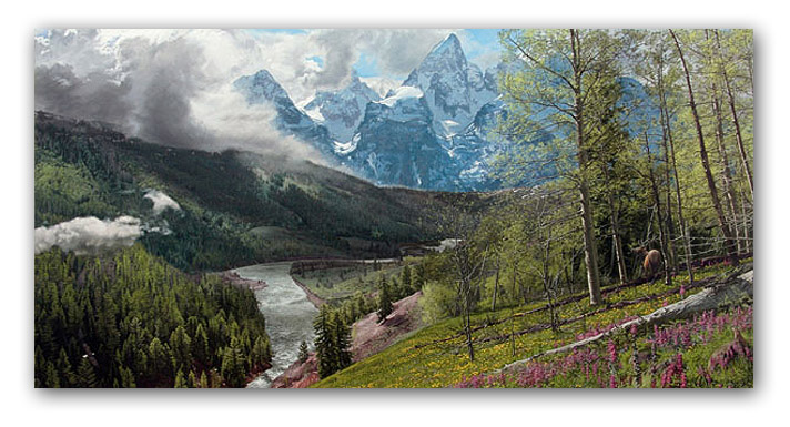 Springtime in the Tetons