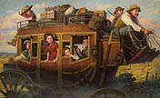 The Stagecoach Journey - by Morgan Weistling