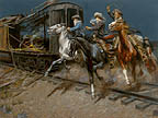 Sundance and the Wild Bunch Hit the Union Pacific - by Andy Thomas