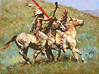 Tribal Warfare - by Howard Terpning