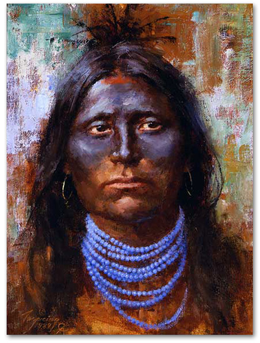 War Paint - by Howard Terpning